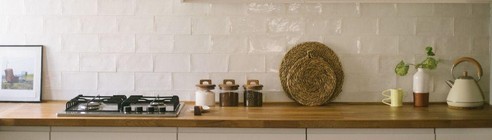 Reforma de cocina hecha con materiales sostenibles