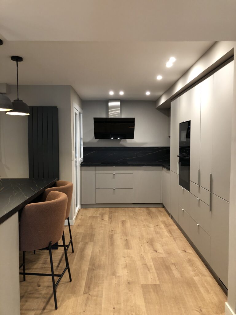 Reforma de cocina en Madrid con materiales reciclados